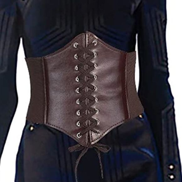Brown corset belt  - Picture 1 of 6